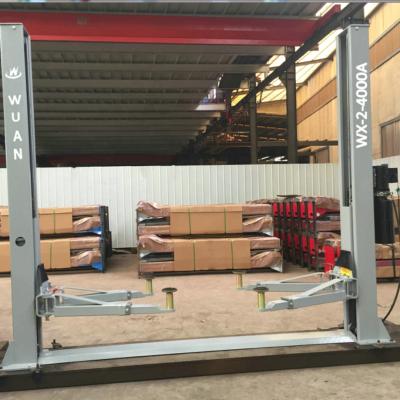 China CAR REPAIR MAINTENANCE LIFTING Triumph POST CAR LIFT 9000 lb 4000kg TWO 15000 lb floor plate jack new crane WX-2-4000A for sale