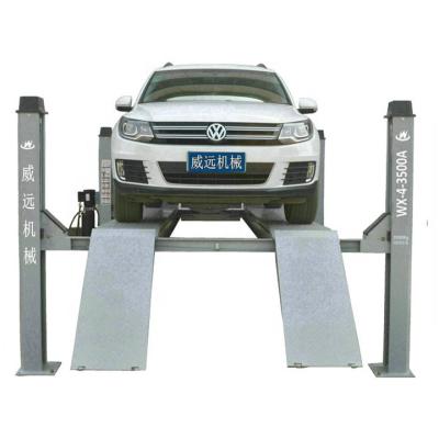 China China Factory Sale WX-4-4000A 4000kg Hydraulic 4 Post Car Lift Supplier for sale