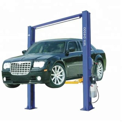 China Car Repair Center Double Low Ceiling Hydraulic Cylinder Car Lift 4500kgs WX-D4500 for sale