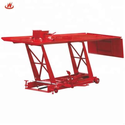 China 2018 Convenience Easy Operation Safety Factory Direct Sales Motorcycle Top Hydraulic Lift Table WX-9303 for sale