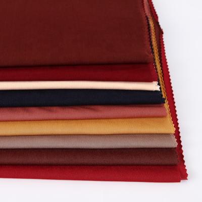 China Good Selling ITY Anti-Static Plain Dyed Elastic Knitted Fabric High Quality Spandex for sale