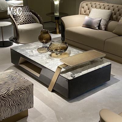 China (Other) coffee table gold coffee table adjustable marble set for sale