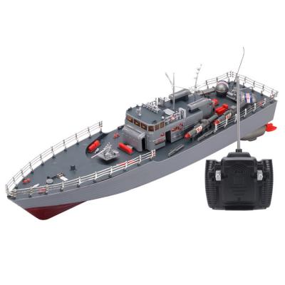 China Aircraft Carrier Remote Control RC Model Frigate Cruiser Remote Control Smasher Plastic Boat for sale