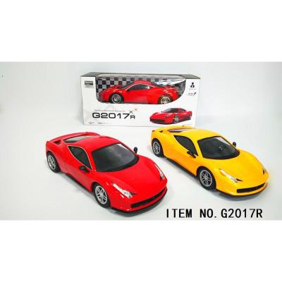 China Colorful RC Model 1/18 Charger Four-Way Remote Control Racing Car Super 4-CH Car For Kid And Adult for sale