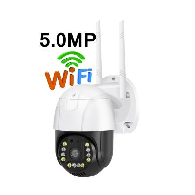 China Qearim NIGHT VISION 5MP 2.8 Inch Outdoor Wifi PTZ Camera 5mp IP Speed ​​Dome Wifi Camera Radio Wireless PTZ Pro Backup Camera V380 for sale