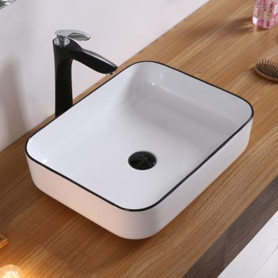 China Modern Design Bathroom Sink Bathroom Ceramic Hand Basin Bathing Basin With Reasonable Price for sale