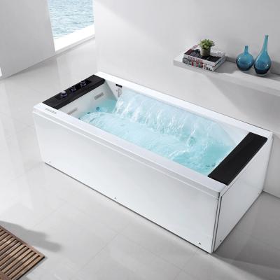 China Eco-friendly Material Whirlpool Massage Bathtub Indoor Hydraulic Massage Bathtub for sale