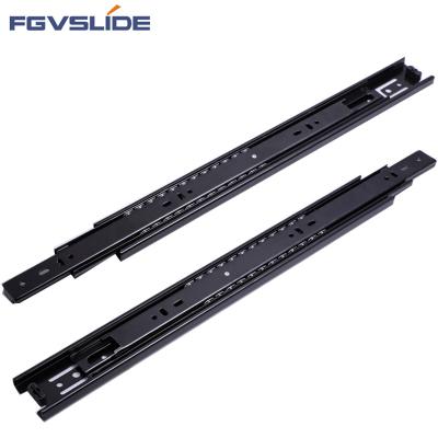 China Low Profile 45mm Full Extension Telescopic Cabinet Drawer Slide Manufacturers Cold Rolled Steel, Hardened Cold Rolled Steel 250-600mm ISO9001 for sale