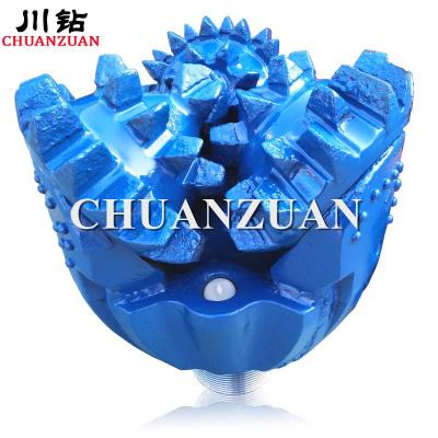 China 17 1/2 Inch Steel Tooth Tricone Bit / IADC 217 Water Well Drilling Tools for sale