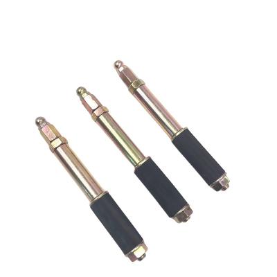 China Traditional Waterproof Brass Injection Packers Brass Color Valve Nipples 13*100mm Steel Soft Water Stop Needle A10 Soft Rubber Needle for sale