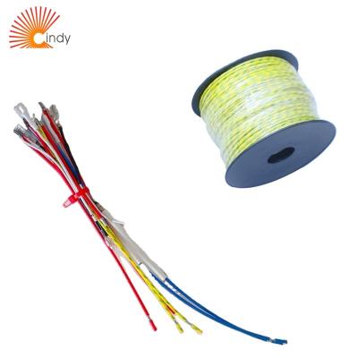 China High temperature multicore voltage cable electric wire china factory rubber woven silicone monofilament custom cable for sale