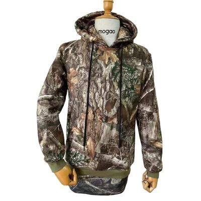 China OEM Order Long Sleeve Camouflage Clothing T-shirt Hoodie Pullover Acid Resistant Outdoor Hunting Custom Logo for sale