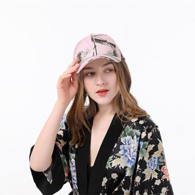 China breathable & OEM order logo baseball clothing camouflage pink orange sports hats waterproof outdoor hunting custom wholesale for sale