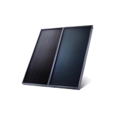 China CE copper two square meters flat panel solar collector for sale