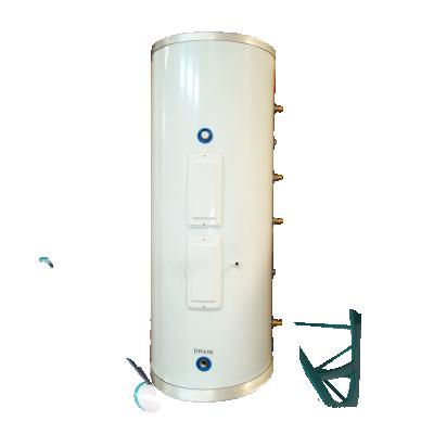 China Outdoor 400Liter Split High Pressure Solar Water Heater System With Panel Collector for sale