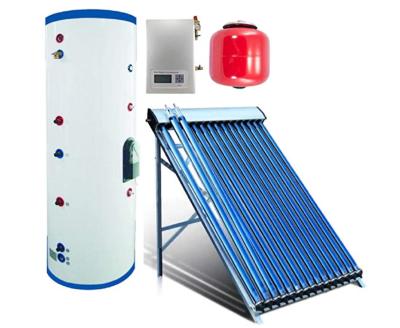 China 200L Heat Pipe Commercial Split Pressurized Solar Water Heater System for sale