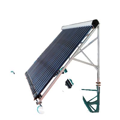 China 24 Tubes Solarkeymark Standard Heat Pipe Outdoor High Pressure Solar Collectors for sale