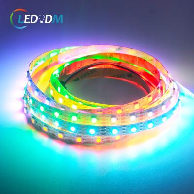 China LANDSCAPE person accessible each Ws2812B rgb dimmable cuttable high quality programmable high quality pixel led strip light for sale