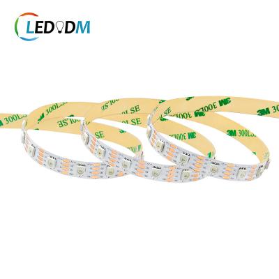 China Programmable LANDSCAPE WS2815 RGB 60leds 96leds 144LEDs Breakpoint LED Strip DC12V For Commercial Building Decoration for sale