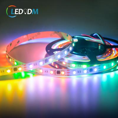 China Affordable LANDSCAPE 12V 24V Smart WS2814 RGBW LED Strip With 3 Years Warranty CE ROHS Approved for sale