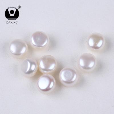 China Loose Freshwater Pearl Charm Beads And Button Shape Beads Freshwater Pearl for sale