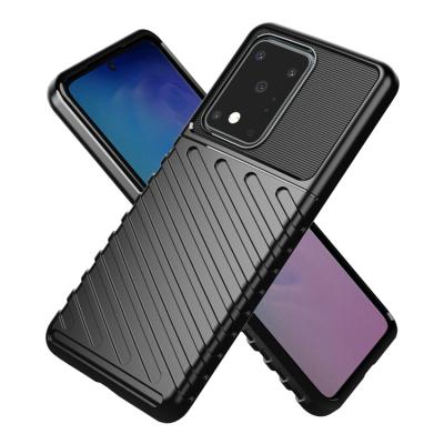 China Soft TPU Mobile Phone Shield Thunder S20 Plus Ultra Slim Soft TPU Case Anti-Slip Shockproof Phone Case For Samsung Galaxy S20 S20Ultra for sale