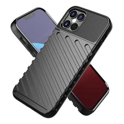 China Thunder Soft Soft TPU Armor Case Shockproof Resistant TPU Mobile Phone Shield For iPhone 12 pro / 12 6.1 max for sale