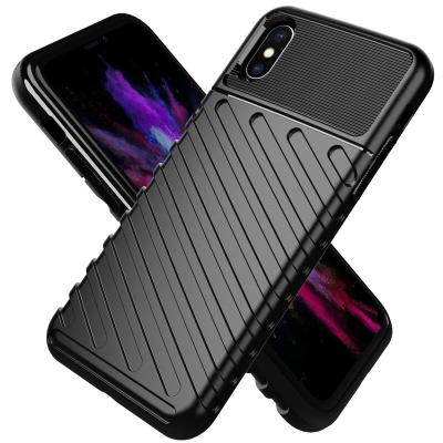 China Soft TPU Cell Phone Shield Thunder Shockproof Mobile Phone Case Rugged Soft Shield TPU Se 2020 Anti Slip For iPhone 11 11Pro Max for sale