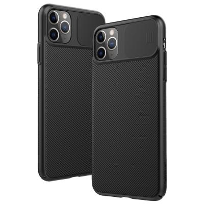 China Textured Nillkin Case Cover Zipper Camshield Case PC Camera Mobile Phone Hard Protective Hard PC Case For iPhone 11 pro for sale