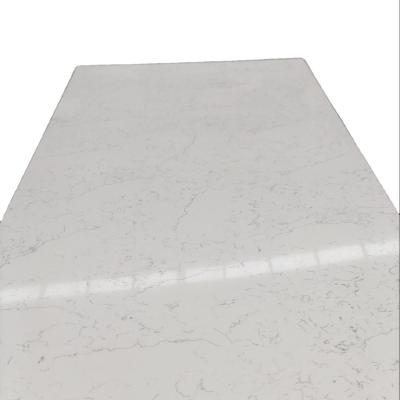 China Hot Sale Modern Carrara Quartz Stone Kitchen Top White Quartz Stone Countertops Artificial Quartz for sale