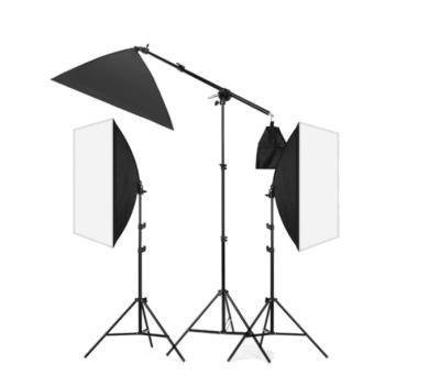 China Photography Studio Photograhy Softbox Lighting Kit Photo Studio Equipment Accessories with 9pcs Bulbs for sale