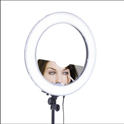 China 18inch makeup led ring light RL-18 240pcs bulbs professional shooting led lamp RL18 RL-18 for sale