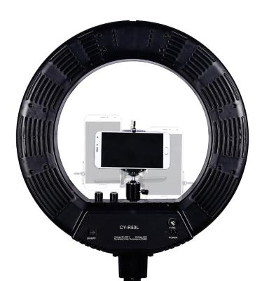 China CY-R50L 48W Photography Dimmable Makeup Led Ring Light CY-18 High Brightness Led Ring Light CY-R50L for sale