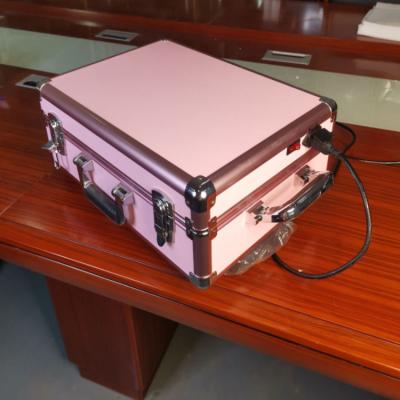 China Aluminum Wholesale Cosmetic Makeup Case Toiletry Handbag Travel Suitcase for sale