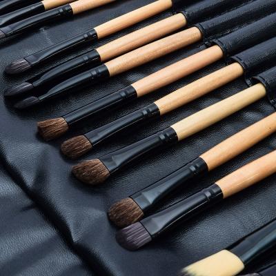 China New Lady Fanny Synthetic Brushes 24pcs Synthetic Makeup Lady Make Up Wooden Set Makeup Brush Cosmetic Tools Beauty Brusher for sale