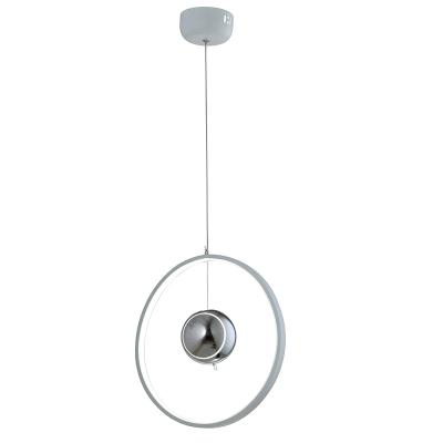 China European Outdoor Mounted Modern Pendent Light Simple Round Decorative LED Chandelier for sale