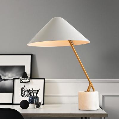 China Post Modern Premium Switch Control Post Modern Cone Led Table Lamps Indoor Lighting for sale