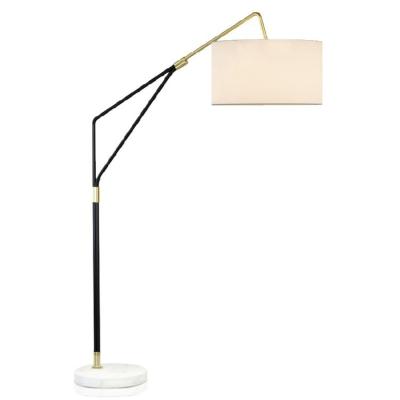 China Post Modern Premium Quality Switch Control Black Indoor Led Floor Lamps Position for sale