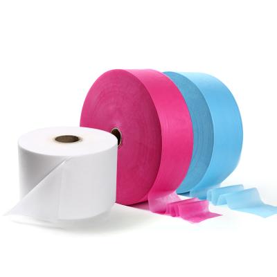 China Manufacturer 70gsm colors spanbond cut nonwoven material s ss sss spunbond anti bacterial pe laminated non woven fabric for sale