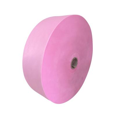 Cina wholesale sss breathable pp mask nonwoven material pink fabric roll non-woven material custom in vendita