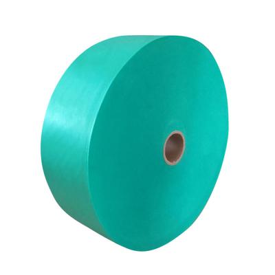 Cina Zhejiang manufacturer colorful pp non-woven fabric single sprinted nonwoven fabric meltblown material for bag in vendita