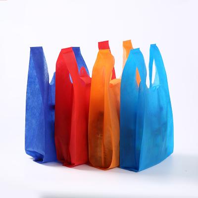 Κίνα 35*60*16 Eco friendly pp nonwoven packaging bags colored shopping bag packaging προς πώληση