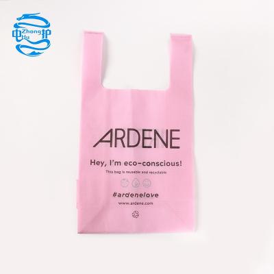 China High-capacity pink non-woven storage shoulder bags shopping bags foldable zu verkaufen