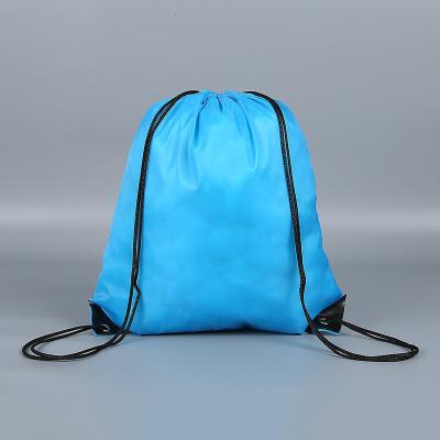 Китай Eco Friendly Polyester Drawstring Bag With Custom Printed Logo продается