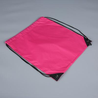 Китай Wholesale green polyester drawstring shopping bag продается