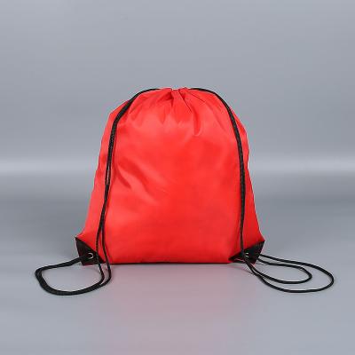 Китай 2021 simplicity colorful recycled polyester bag blank drawstring bag polyester продается