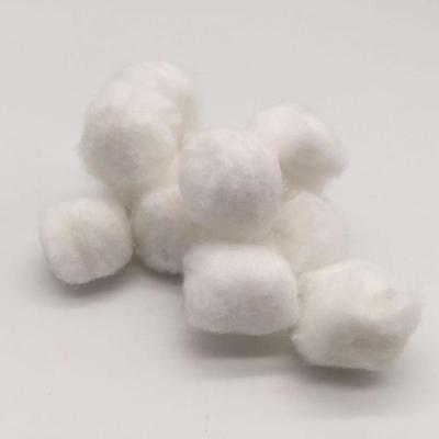 China Disposable Organic Cotton Balls , Makeup Cotton Balls 100pcs White Color for sale