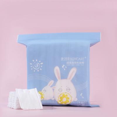 China Disposable Cosmetic Facial 5x6cm ODM Makeup Remover Cotton Pads for sale