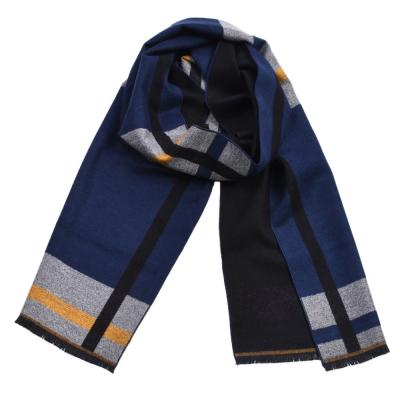 China Cotton Hijab Scarf For Women Contrast Stripe Design Large Plaid Scarf Soft Shawl Headband Scarves for sale