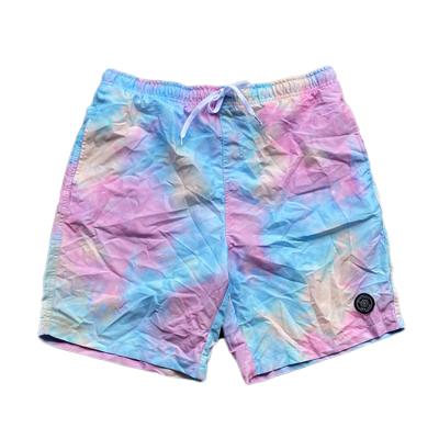 China Comfortable Breathable 100% Polyester Outside Wear Custom Made 100% Polyester Beach Shorts For Men for sale